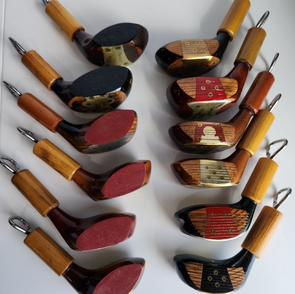 Set Of 12 Real VTG Golf Club Bottle Opener Wilson Wilson, Spalding, RAM, PGA Etc - Picture 13 of 16